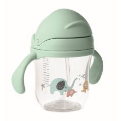   Pahar 250 ml, 2410E25019, Everestus, ø8 x 12 cm, Plastic, Verde menta