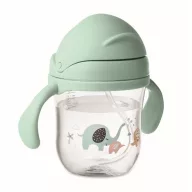   Pahar 250 ml, 2410E25019, Everestus, ø8 x 12 cm, Plastic, Verde menta