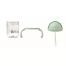 Pahar 250 ml, 2410E25019, Everestus, ø8 x 12 cm, Plastic, Verde menta
