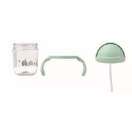   Pahar 250 ml, 2410E25019, Everestus, ø8 x 12 cm, Plastic, Verde menta
