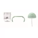 Pahar 250 ml, 2410E25019, Everestus, ø8 x 12 cm, Plastic, Verde menta
