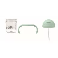   Pahar 250 ml, 2410E25019, Everestus, ø8 x 12 cm, Plastic, Verde menta