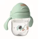 Pahar 250 ml, 2410E25019, Everestus, ø8 x 12 cm, Plastic, Verde menta