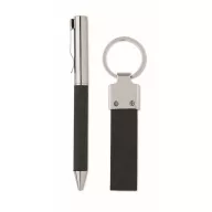   Set instrumente de scris, 2410E24668, Everestus, 16 x 7.7 x 2.7 cm, rPET, Negru