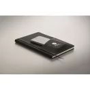 Set instrumente de scris, 2410E24670, Everestus, 22.6 x 21.6 x 2.5 cm, rPET, Negru