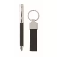   Set instrumente de scris, 2410E24670, Everestus, 22.6 x 21.6 x 2.5 cm, rPET, Negru