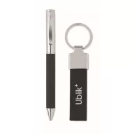   Set instrumente de scris, 2410E24670, Everestus, 22.6 x 21.6 x 2.5 cm, rPET, Negru