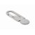 Breloc token multifunctional, 2502E15122, Everestus, 7.5 x 2.9 cm, Otel, Argintiu