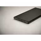 Powerbank 8000 mAh, USB-C, 2410E23132, Everestus, 7.5 x 15.2 x 0.9 cm, Aluminiu, Negru