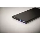 Powerbank 8000 mAh, USB-C, 2410E23132, Everestus, 7.5 x 15.2 x 0.9 cm, Aluminiu, Negru