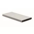 Powerbank 8000 mAh, USB-C, 2410E23131, Everestus, 7.5 x 15.2 x 0.9 cm, Aluminiu, Argintiu mat