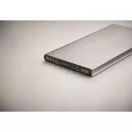 Powerbank 8000 mAh, USB-C, 2410E23131, Everestus, 7.5 x 15.2 x 0.9 cm, Aluminiu, Argintiu mat