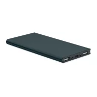   Baterie externa 8000 mAh, USB-C, 2509E16020, Everestus, 7.5x15.2x0.9 cm, Aluminiu, Albastru marin francez