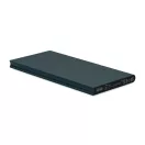 Baterie externa 8000 mAh, USB-C, 2509E16020, Everestus, 7.5x15.2x0.9 cm, Aluminiu, Albastru marin francez