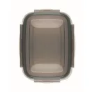 Caserola pranz, 850 ml, 2410E21911, Everestus, 19 x 14 x 6 cm, Otel, Gri Transparent