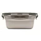 Caserola pranz, 850 ml, 2410E21911, Everestus, 19 x 14 x 6 cm, Otel, Gri Transparent