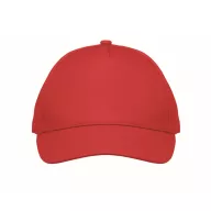   Sapca baseball pentru Copii, Everestus, 2601E14435, 54 cm, Bumbac, Rosu