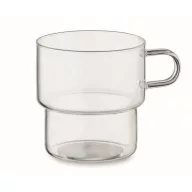   Cana 300 ml, 2502E16507, Everestus, 10.5 x 8 cm, Sticla, Transparent