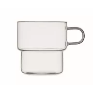   Cana 300 ml, 2502E16507, Everestus, 10.5 x 8 cm, Sticla, Transparent