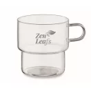 Cana 300 ml, 2502E16507, Everestus, 10.5 x 8 cm, Sticla, Transparent