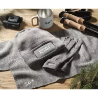   Caciula unisex, 2410E22047, Everestus, ø21 x 23 cm, rPET, Gri piatra