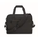 Geanta laptop 15 inch, 2410E23269, Everestus, 40 x 15 x 30 cm, rPET, Negru