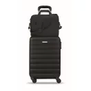 Geanta laptop 15 inch, 2410E23269, Everestus, 40 x 15 x 30 cm, rPET, Negru