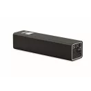 Powerbank 2600 mAh, USB-C, 2410E23124, Everestus, 9.5 x 2.1 x 2.1 cm, Aluminiu, Negru