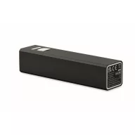   Powerbank 2600 mAh, USB-C, 2410E23124, Everestus, 9.5 x 2.1 x 2.1 cm, Aluminiu, Negru