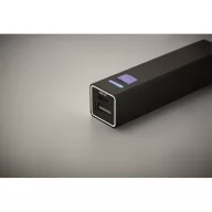   Powerbank 2600 mAh, USB-C, 2410E23124, Everestus, 9.5 x 2.1 x 2.1 cm, Aluminiu, Negru