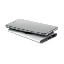 Baterie externa 5000 mAh, 15 W, USB-C, 2509E16019, Everestus, 12x6.5x0.9 cm, Aluminiu, Argintiu mat