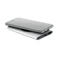   Baterie externa 5000 mAh, 15 W, USB-C, 2509E16019, Everestus, 12x6.5x0.9 cm, Aluminiu, Argintiu mat