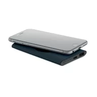   Baterie externa 5000 mAh, 15 W, USB-C, 2509E16018, Everestus, 12x6.5x0.9 cm, Aluminiu, Albastru marin francez