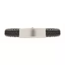 Bratara, 2410E22993, Everestus, 21 x 1 cm, Poliuretan, Negru