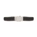 Bratara, 2410E22993, Everestus, 21 x 1 cm, Poliuretan, Negru
