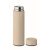 Sticla de apa 500 ml, 2410E23690, Everestus, ø6 x 22 cm, Otel, Maro franghie