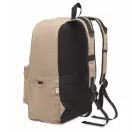 Rucsac laptop, 15 inch, 2410E22137, Everestus, 30 x 18 x 45 cm, Bumbac, Maro franghie