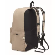   Rucsac laptop, 15 inch, 2410E22137, Everestus, 30 x 18 x 45 cm, Bumbac, Maro franghie
