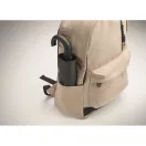 Rucsac laptop, 15 inch, 2410E22137, Everestus, 30 x 18 x 45 cm, Bumbac, Maro franghie