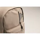 Rucsac laptop, 15 inch, 2410E22137, Everestus, 30 x 18 x 45 cm, Bumbac, Maro franghie