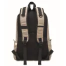 Rucsac laptop, 15 inch, 2410E22137, Everestus, 30 x 18 x 45 cm, Bumbac, Maro franghie