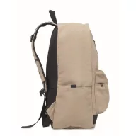   Rucsac laptop, 15 inch, 2410E22137, Everestus, 30 x 18 x 45 cm, Bumbac, Maro franghie