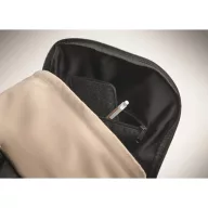   Rucsac laptop, 15 inch, 2410E22137, Everestus, 30 x 18 x 45 cm, Bumbac, Maro franghie