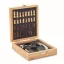 Set accesorii vin cu Sah, 2410E25512, Everestus, 16.5 x 14.5 x 4.5 cm, Bambus, Natur