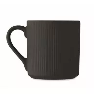  Cana 340 ml, 2502E16460, Everestus, ⌀8.7 x 9.5 cm, Gresie, Negru