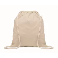   Saculet cu snur, 2410E23057, Everestus, 37 x 41 cm, Bumbac, Bej