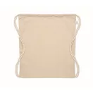Saculet cu snur, 2410E23057, Everestus, 37 x 41 cm, Bumbac, Bej