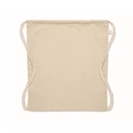   Saculet cu snur, 2410E23057, Everestus, 37 x 41 cm, Bumbac, Bej