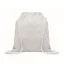 Saculet cu snur, 2410E23041, Everestus, 37 x 41 cm, Bumbac, Alb
