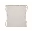 Saculet cu snur, 2410E23041, Everestus, 37 x 41 cm, Bumbac, Alb